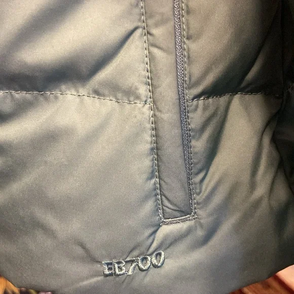 Eddie Bauer EB700 Sz SP Emerald Green Goose Down Puffer Woman’s Jacket - Picture 4 of 11